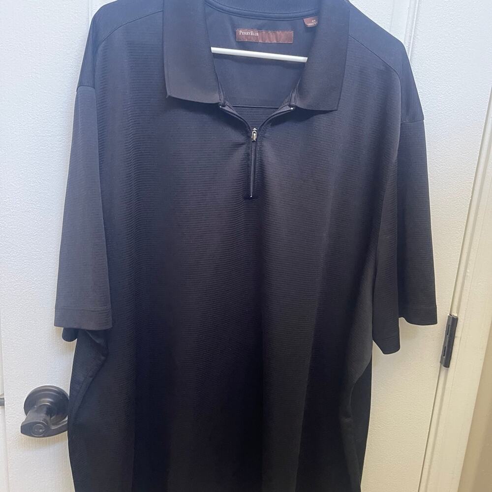 Perry Ellis men’s polo sz 4x black